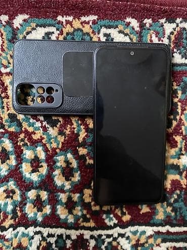 50: Redmi, Redmi Note 11, Б/у, 128 ГБ, цвет - Черный, 2 SIM — 1