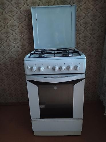 Техника жана электроника: Плита газовая Indesit, классическая, напольная. Характеристики: - 4 — 1