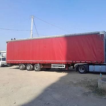 540 е34: Прицеп, MAN, Шторный, Б/у — 2