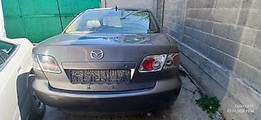 Продажа авто: Автомобиль седан темно‑серого цвета. Мазда 6 2003г. На ходу. только — 6