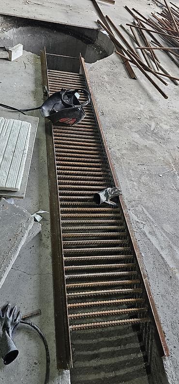 series x: Металлическая лестница Наружные, Форма лестницы: Прямая — 1