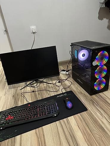 Игровой/рабочий ПК с периферией и подсветкой RGB Комплектация: -
