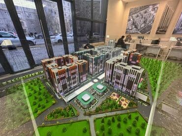 ихлас джал'' камера 1: 1 комната, 54 м², Элитка, 7 этаж, ПСО (под самоотделку) — 6