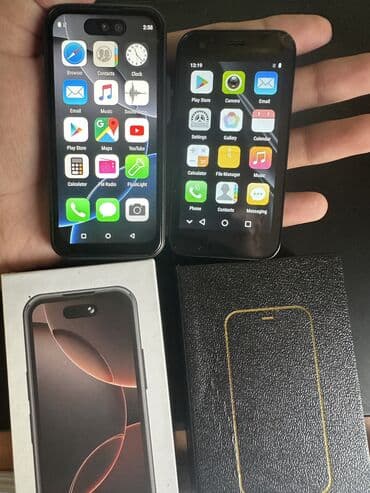 сотовые телефоны айфон: IPhone 16 Pro, Жаңы, 16 ГБ, Black Titanium, Заряддоочу түзүлүш, Коргоочу айнек, Каптама, 100 % — 7