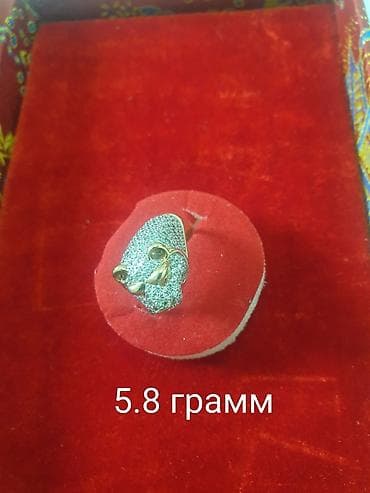 серебрянные ложки: Набор украшений, Проба 585, Б/у — 2