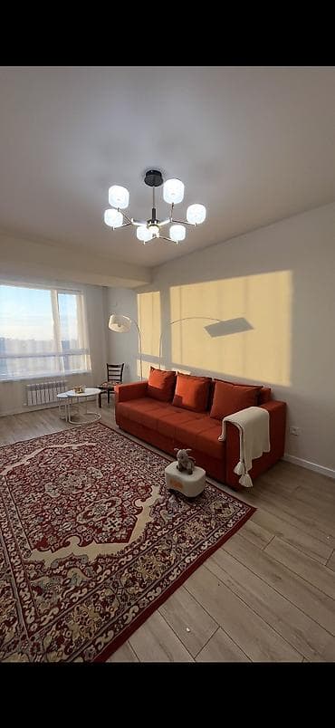 славянская: 1 комната, 48 м², Тунгуч мкр Элитка, 11 этаж, Дизайнерский ремонт — 1