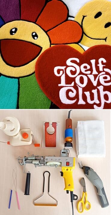 купить оборудование для пенополиуретана: Оборудование для изготовления ковров! Ворсовые ковры на заказ любого — 1