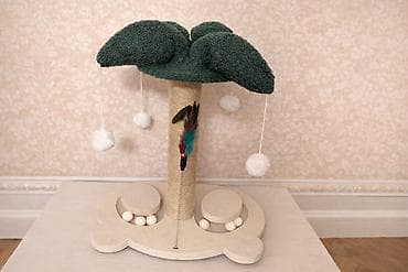 Игровой комплекс для кошек «Пальма» с когтеточкой. Новый! В упаковке!