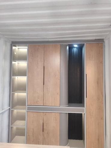 вешалка в прихожую настенная: Шифоньер, шкаф для одежды, Прямой, Другой материал — 1