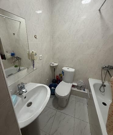 osh flat: 1 комната, 44 м², Ак-Кеме (старый аэропорт) Элитка, 11 этаж, Евроремонт — 2