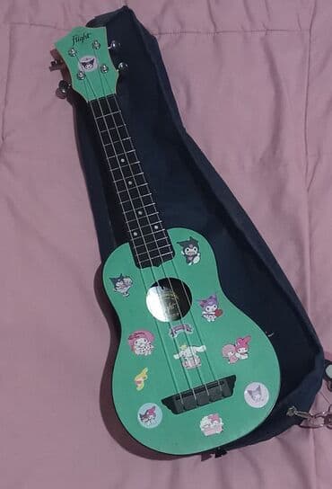 отдам даром пианино: Укулеле Flight, сопрано - Корпус: компактный формат сопрано. Тыльная — 2