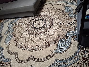 овальные ковры: Ковер Б/у, Синтетика — 2