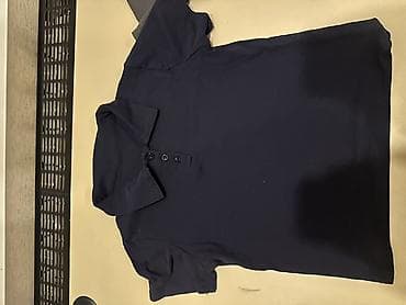 pull beer: Темно-синий батник - Классический фасон с отложным воротником и — 1