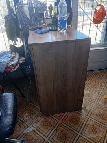 столы из слэба и эпоксидной смолы: Барный стол, стойка, ЛДСП — 4