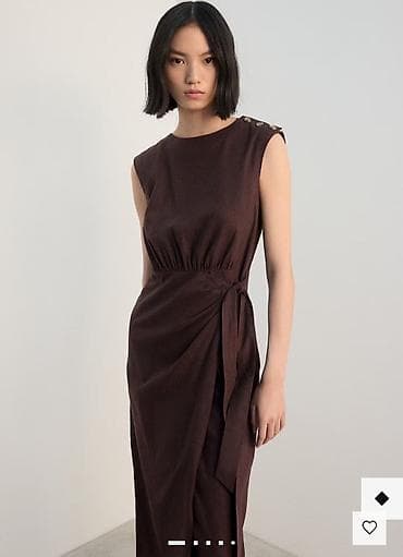 red centr: Повседневное платье, Осень-весна, Прямое, S — 2