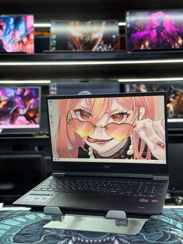 мониторы va: Ноутбук, HP, 16 ГБ ОЗУ, AMD Ryzen 5, 15.6 ", Игровой, память NVMe SSD — 7