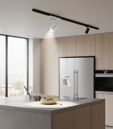 трековые светильники цены: Однофазный трековый светильник Gauss белого цвета, предназначенный для — 1