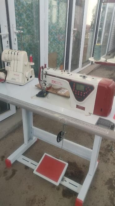 Даяр бизнес: Промышленные прямострочные швейные машины с полным столом и педалью — 7
