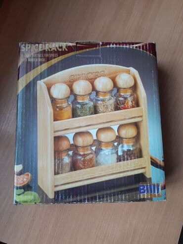 наборы для специй: Набор для специй, новый, очень качественный, натуральные материалы — 3