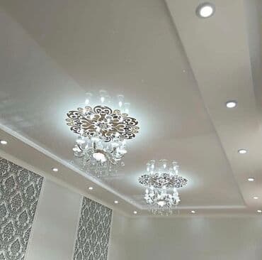 стоимость натяжных потолков: Натяжной потолок Глянцевое, Матовое, 3D потолки Гарантия, Бесплатная консультация, Бесплатный замер — 3