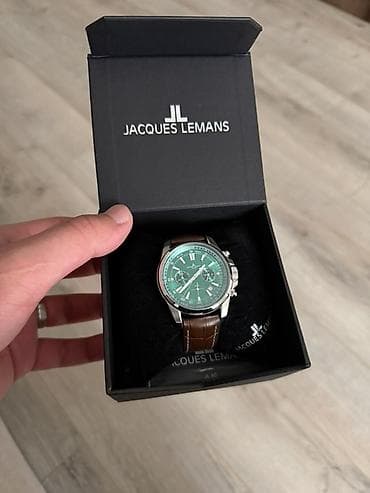 Мужские часы JACQUES LEMANS в фирменной коробке. Характеристики и