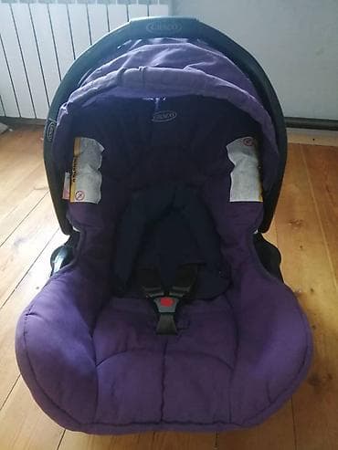 фиолетовый: Детское автокресло-переноска Graco (группа 0+) - Для новорождённых и — 6