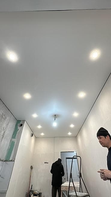 Натяжной потолок Матовое Монтаж