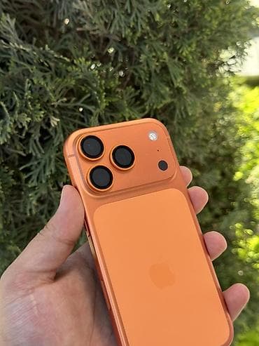 яблоки куплю: IPhone 17 Pro, Б/у, 256 ГБ, Оранжевый, Коробка — 3