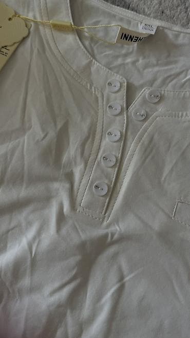 Белая женская блуза хлопок новая — 2