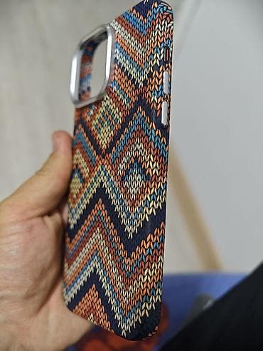 the one: Чехол для смартфона 15про макс и vivo x200 ultra с рисунком «вязаный — 4