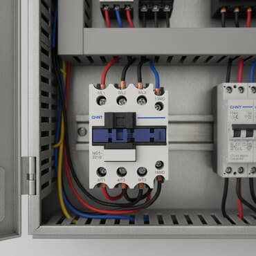 реле перезагрузки: Контактор CHNT NC1-3210 предназначен для коммутации электрических — 1