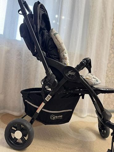 коляска срочно: Коляска, Другой бренд, цвет - Черный, Б/у, Самовывоз — 7