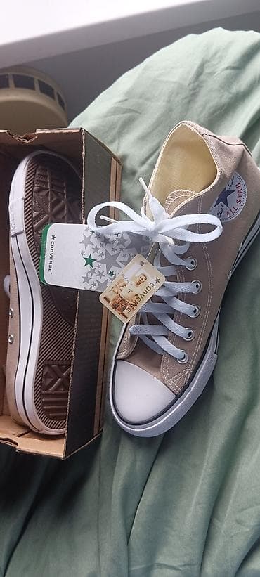 converse all star: Кеды Converse Chuck Taylor All Star High - Цвет: бежевый (теплый — 1