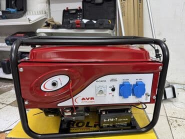 реле генератора: Генератор PR3800 в красном корпусе с черной рамой. Оборудован — 2