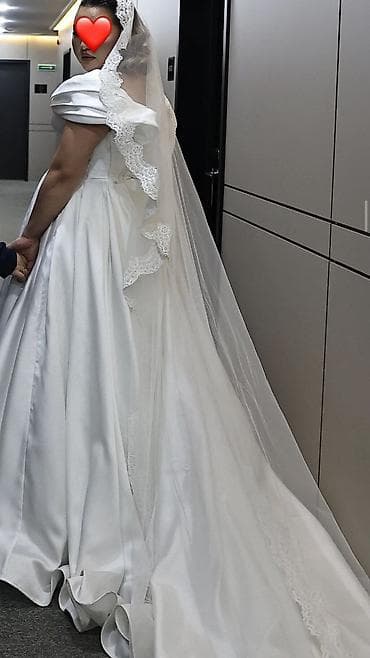 шуба норка цена: Свадебное платье в классическом стиле принцесса. - Цвет — 4