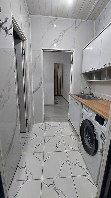 квартира сниму бишкек: 50 м², 1 комната, Утепленный, Евроремонт, Забор, огорожен — 9