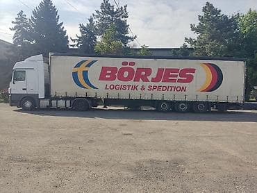 манипулятор мерс: Тягач, Mercedes-Benz, 2011 г., Тентованный — 3