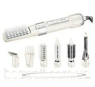 мини фен: Воздушный фен-щетка стайлер для волос Professional Hot Air Styler — 2