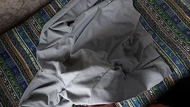 мужские кофты худи: Серая худи на молнии с капюшоном - Цвет: светло-серый меланж - Тип — 7