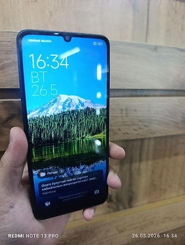 poco 2: Redmi, Redmi 13C, Б/у, 128 ГБ, цвет - Черный, 2 SIM — 2