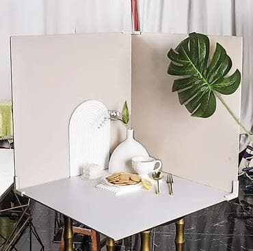 уголь комур: Фон-уголок для предметной фотосъёмки - Комплект из трёх плоских — 3