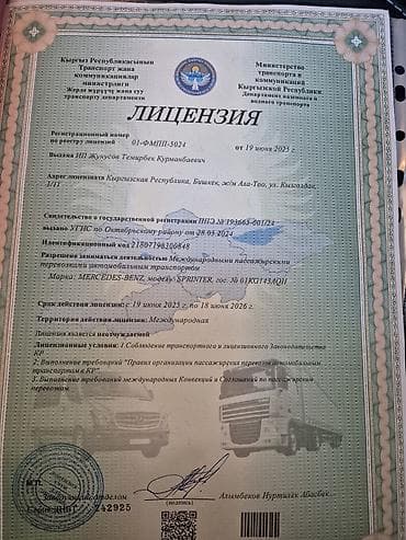 k3 ve: Mercedes-Benz Sprinter VIP-микроавтобус (длинная база) — премиальный — 8