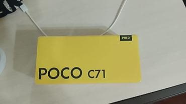 android мониторы: POCO C71 - Смартфон с большим дисплеем с каплевидным вырезом под — 3