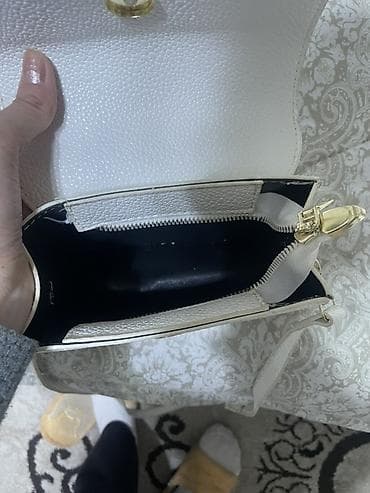 Сумки: Мини‑сумка через плечо белого цвета - Материал: искусственная кожа с — 2