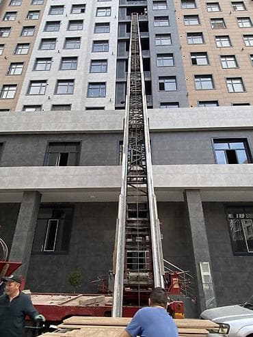 арендовать дом: Услуга автолифта (мебельный/строительный подъёмник на базе грузовика) — 3