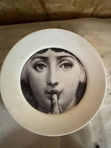 карнавальные маски: Настенные декоративные тарелки «Fornasetti – Tema e Variazioni» (серия — 5