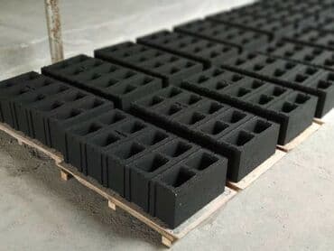 продаю пескоблок бишкек: Пескоблок рваный, 3D оконтованный, евро "малыш", простой серый. Тумба — 6