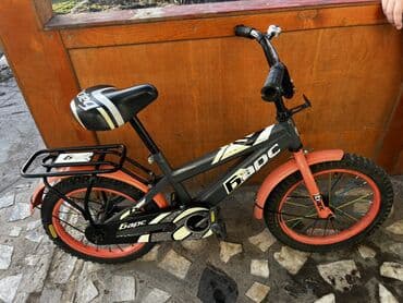 велосипед детский б: Детский велосипед, 2-колесный, 4 - 6 лет, Б/у — 1