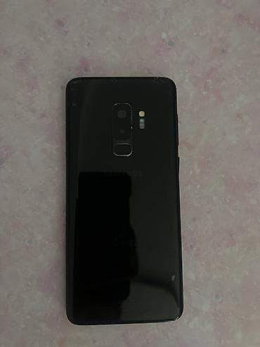 Техника жана электроника: Samsung Galaxy S9 Plus, Колдонулган, 64 ГБ, түсү - Кара, eSIM — 5