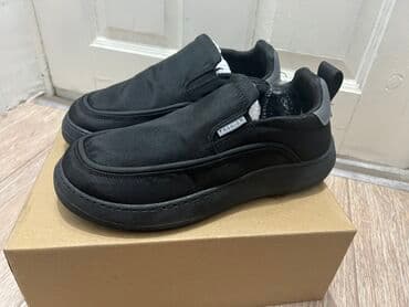 искры для обуви: Мужские/унисекс слипоны черные, 40р - Модель: закрытые слипоны без — 2